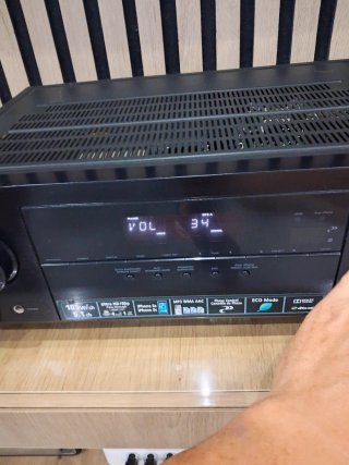 Amplificador Pioneer VSX-329 AV Receiver Negro