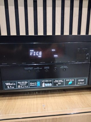 Amplificador Pioneer VSX-329 AV Receiver Negro