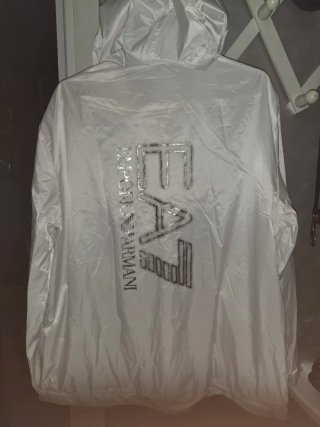 Giacca Antivento EA7 Emporio Armani Bianca
