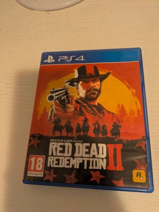 PS4 500GB + Mando + Red Dead Redemption 2