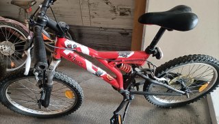 Bicicleta Btwin Roja