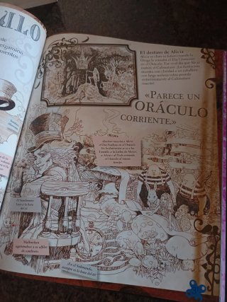 Guia ilustrada Alicia en el pais de las maravillas