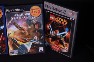 Pack 5 Juegos Star Wars PS2