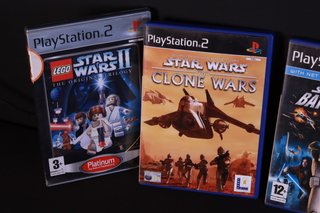 Pack 5 Juegos Star Wars PS2
