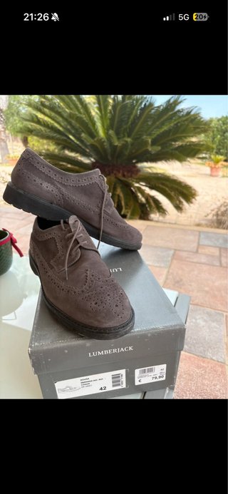 Scarpe Lumberjack uomo eleganti marroni 42