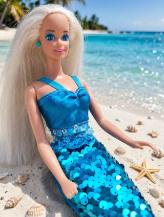 Barbie Sirena mágica 1991