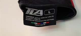 Guantes de moto Tia rojos