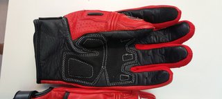 Guantes de moto Tia rojos