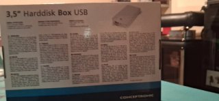 Carcasa Disco Duro 3.5 USB Conceptronic