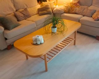 Mesa centro madera LISTERBY Ikea