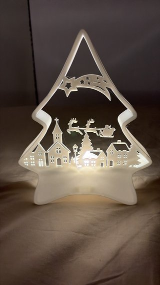 Árbol Navideño 3D Iluminado