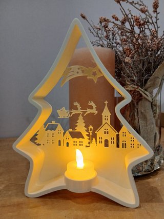 Árbol Navideño 3D Iluminado