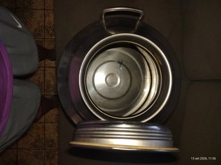 Contenitore olio inox 30L