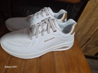 Scarpe Skechers Donna Bianco Oro