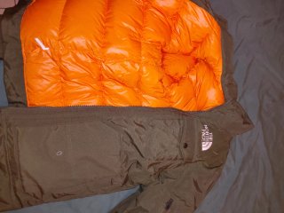 Piumino The North Face verde