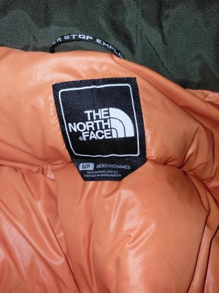 Piumino The North Face verde