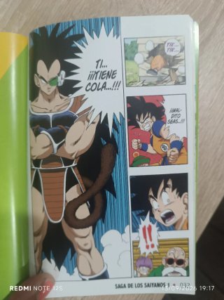 Dragón ball, saga de los saiyanos