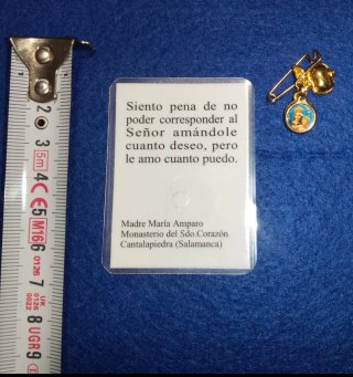 Reliquia Madre María Amparo Sagrado Corazón