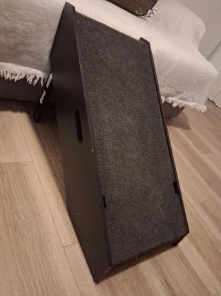 Rampa para perros y escalones