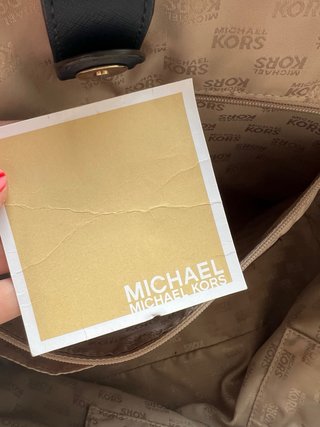 Bolso Michael Kors Rayas Azul y Blanco