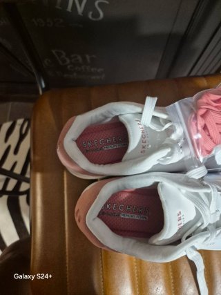 Scarpe Skechers Donna Bianco Rosa