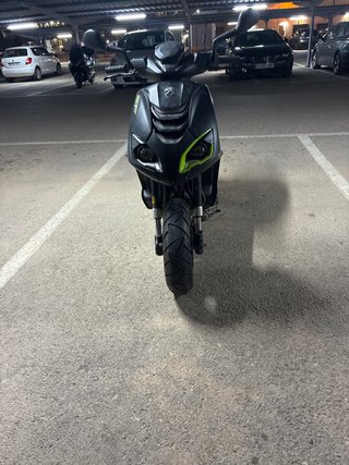 Peugeot Speedfight 4 Scooter Negro/Verde