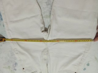 Jeans da pesca a vita alta taglia 36