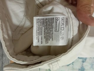 Jeans da pesca a vita alta taglia 36