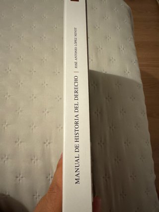 Manual de historia del derecho