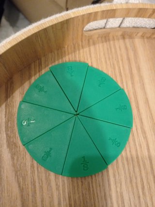 Fracciones matemáticas