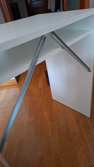 Mesa escritorio TORALD Ikea blanca