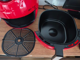 Freidora de aire Ariete Airy XXL Roja