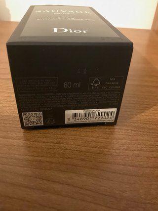 Dior Sauvage Eau Forte perfume. Es original