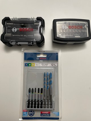 Set Bosch Puntas Brocas Vasos Impacto