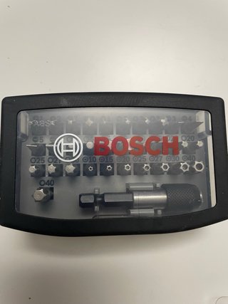 Set Bosch Puntas Brocas Vasos Impacto