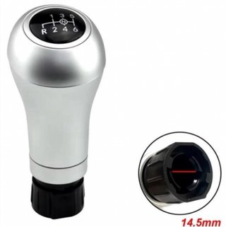 Pomo Mercedes Clase C/E/GL/A/B plata 6 Velocidades
