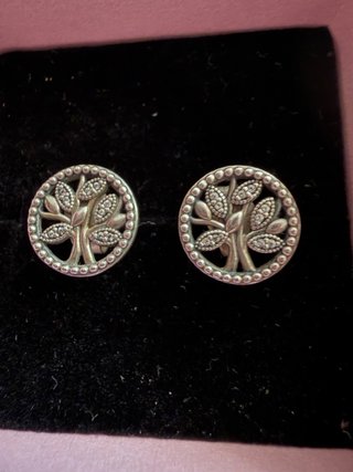 Pendientes Pandora Árbol de la Vida Plata