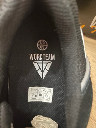 Zapatos de seguridad WORKTEAM negros