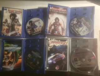 Lote 4 Juegos PS2: Prince of Persia y Need for Spe