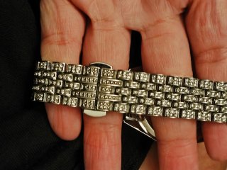 Orologio di Lusso con Cristalli