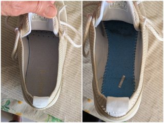 Zapatillas mujer Geox Spherica beige malla y piel