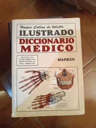 Libro ilustrado diccionario médico