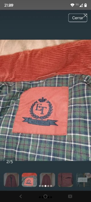 Chaquetón rojo