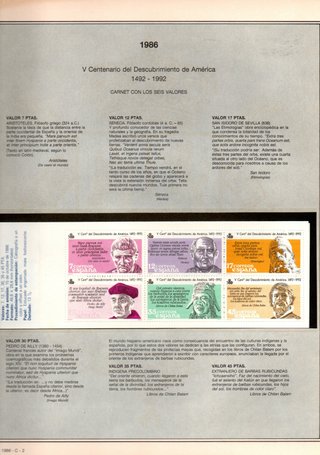 Colección Sellos España 1986