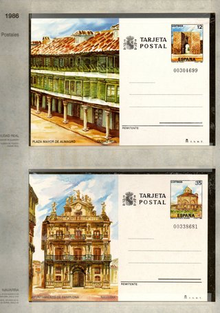 Colección Sellos España 1986
