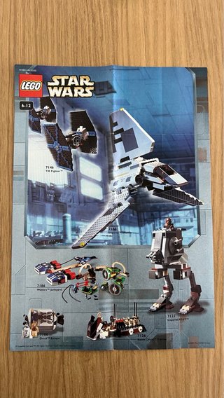 LEGO Star Wars: Lote di 3 Cataloghi e Poster Vintage