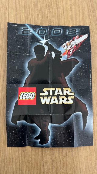 LEGO Star Wars: Lote di 3 Cataloghi e Poster Vintage