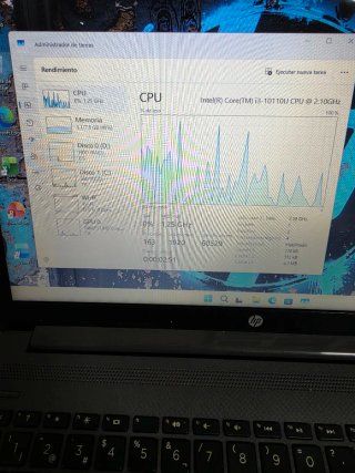 Ordenador portátil HP i3 DECIMA GENERACIÓN, 8RAM