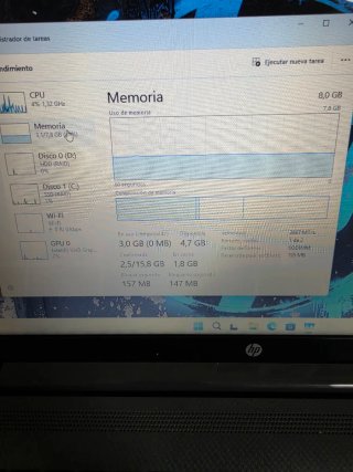 Ordenador portátil HP i3 DECIMA GENERACIÓN, 8RAM
