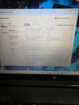 Ordenador portátil HP i3 DECIMA GENERACIÓN, 8RAM
